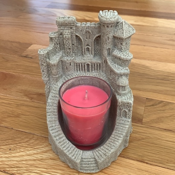 Mr. Sandman 4" x 5.5" Sandsculpt Votive Candle Castle Collection - #460v05